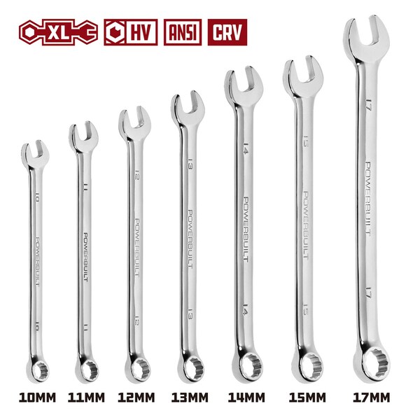 5-Piece Powerbuilt 644505 SAE Box Wrench Set 5-Piece Powerbuilt 644505 SAE Box Wrench Set