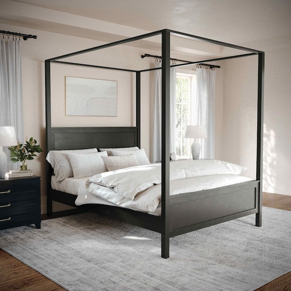 Martha Stewart Hayes Canopy Platform Bed