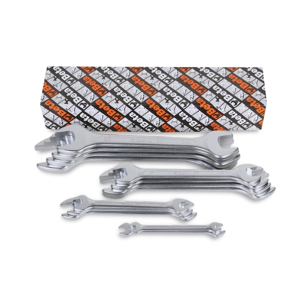 Beta 55/S13 Metric Set of 13 Double End, Open End Wrenches, 6x7mm ...