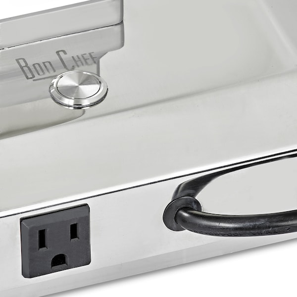 Bon Chef Single Square Heat Lamp With S/S Shade 23