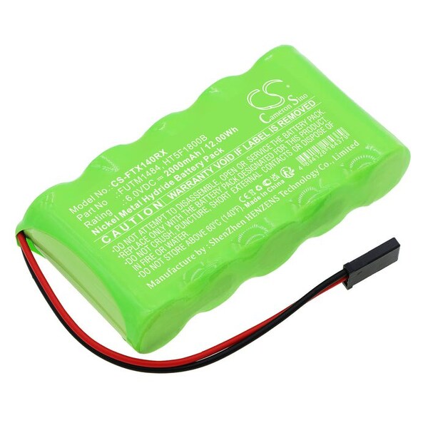 Bsc Preferred FUTABA Transmitter Transmitter 2000mAh Remote Repl ...