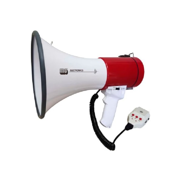Mg Electronics 50-Watt Bluetooth Megaphone with Rechargeable Battery ...