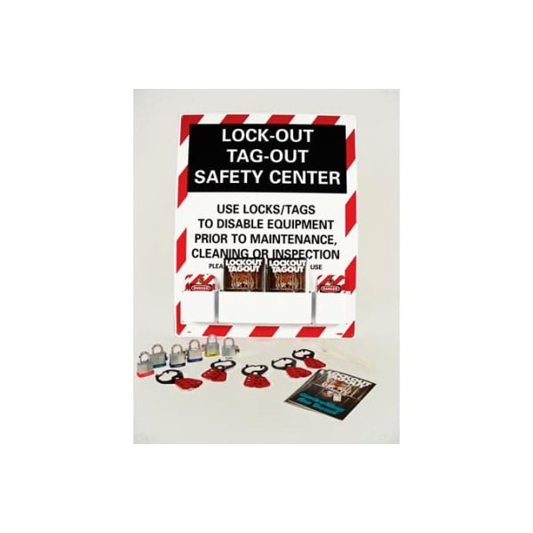 National Marker Co Lockout Tagout Safety Center LOTO | Zoro