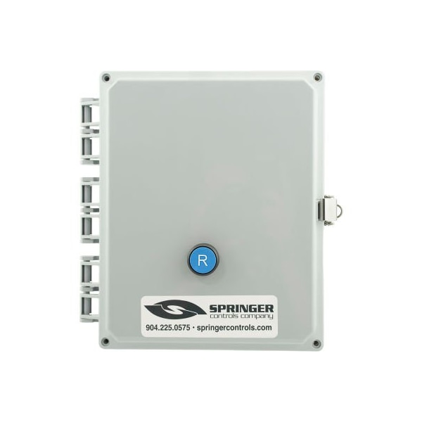 Springer Controls Co NEMA 4X Enclosed Motor Starter, 38A, 1PH, Direct ...