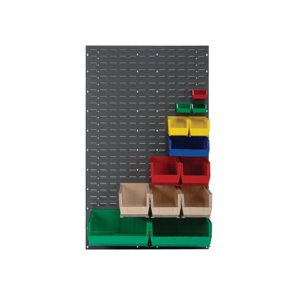 Bsc Preferred 36 x 61'' Wall Mounted Panel Rack BINR3661P | Zoro