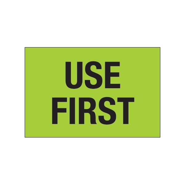 Bsc Preferred 2 x 3'' - ''Use First'' Fluorescent Green Labels ...