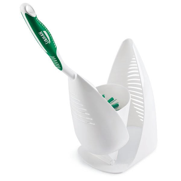 Libman Commercial Toilet Bowl Brush & Caddy
