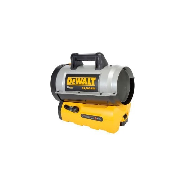 Milwaukee Battery Operated Heater Forced Air Propane Heater