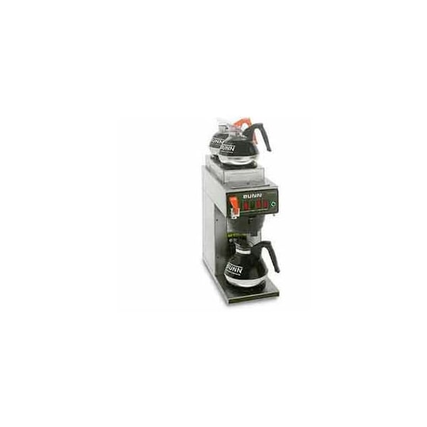 Bunn 12 Cup Automatic Coffee Brewer, 3 Warmer, 13.9 AMPS, CWTF15-3  12950.0217 | Zoro
