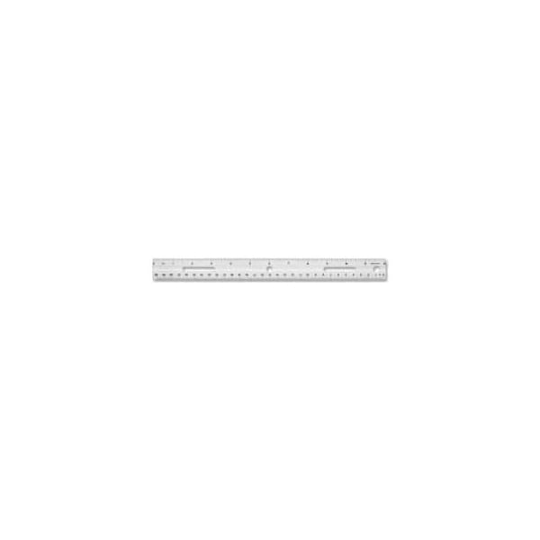 Business Source Ruler Business Source Sparco Standard Metric Ruler, 12