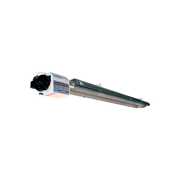 Combustion Research Corporation Omega II® Natural Gas Infrared U Tube  Heater, 50' Tube Length, 125000 BTU 0930.25NG.U | Zoro