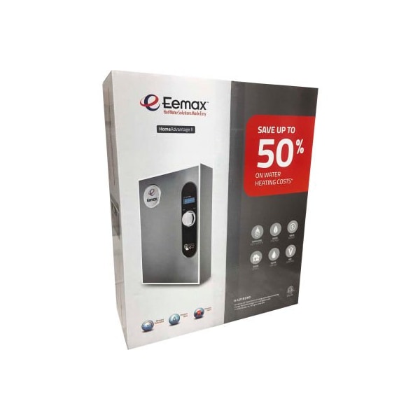 Eemax Eemax HA018240 Electric Tankless Water Heater Home Advantage II -  18kW, 75Amps HA018240 | Zoro