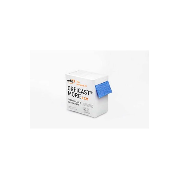 Orficast More Thermoplastic Tape – 5x9 Foot Roll, Black, For Orthotic Support, Splints & Injury Immobilization