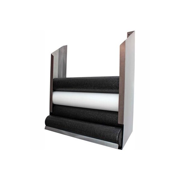 Storage Rack With Foam Fabrication Enterprises CanDo® Foam Roller Wall-Mount Storage Rack - 36 ...