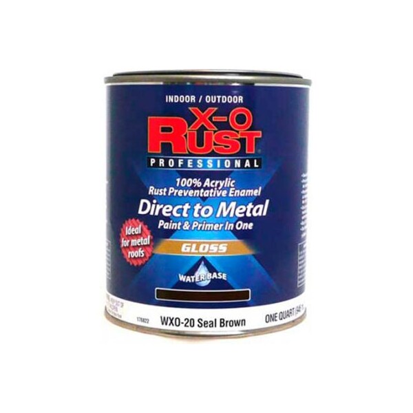 General Paint Rust Preventative Paint/Primer, Gloss, Water Base, Seal ...