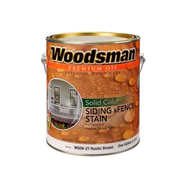 General Paint Woodsman Solid Color Oil Siding & Fence Wood Stain ...