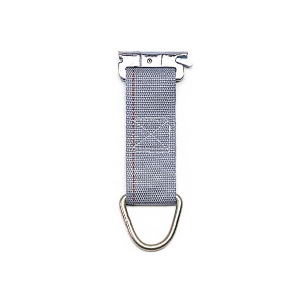 Kinedyne Rope Tie Off - 6" x 2" D-Ring Spring-Loaded Fitting - 660001 ...