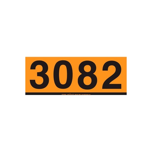 American Labelmark Co LabelMaster® ZOPP3082 UN3082 Orange Panel ...