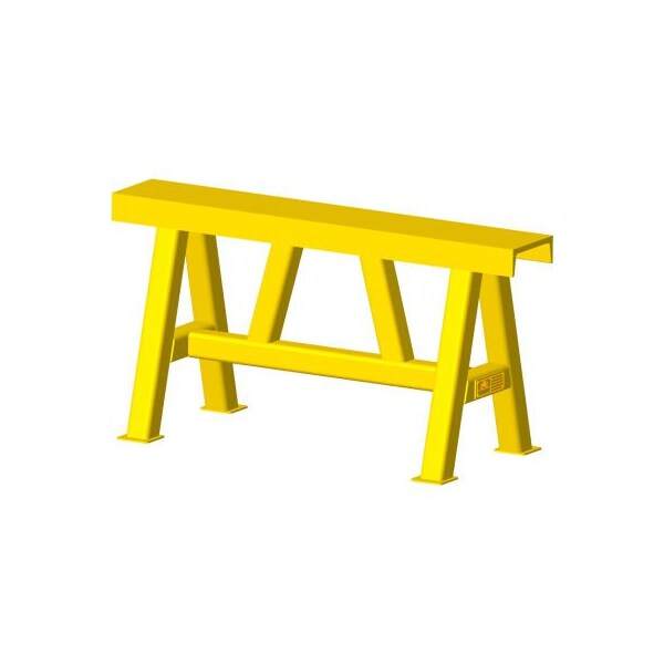 Machining & Welding By Olsen M&W Style B Mat Stand, Yellow, 32