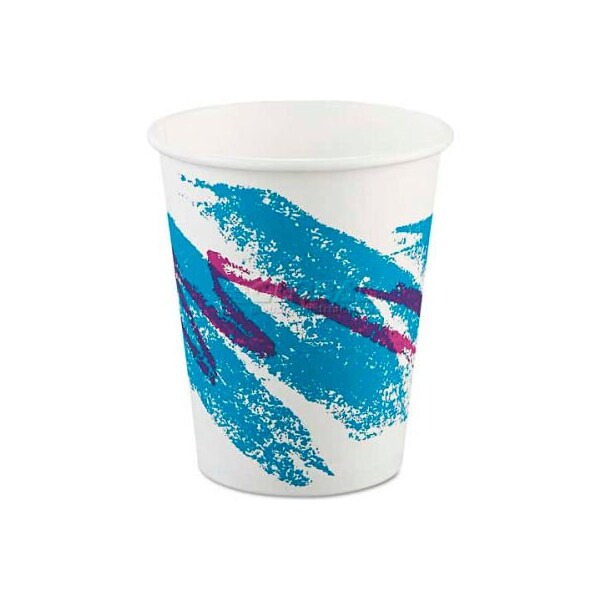 Solo SOLO¬Æ Jazz Hot Paper Cups, 10 Oz., Polycoated, Jazz Design, 50 ...