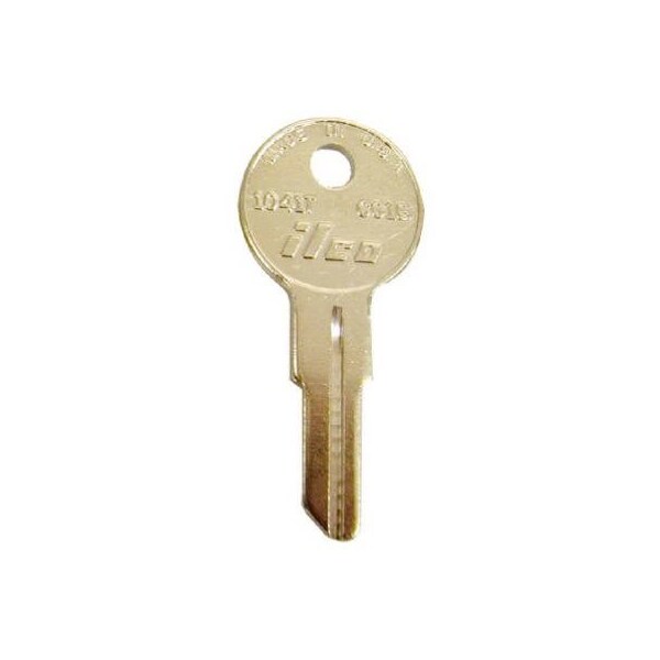 Kaba Ilco Chicago Lock Key Blank CG16-1041T | Zoro