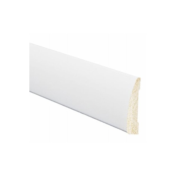 Inteplast Building Products 7'WHT CasePoly Moulding 61130700032 | Zoro