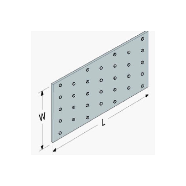 Simpson Strong-Tie G90 1x5 Tie Plate TP15 | Zoro