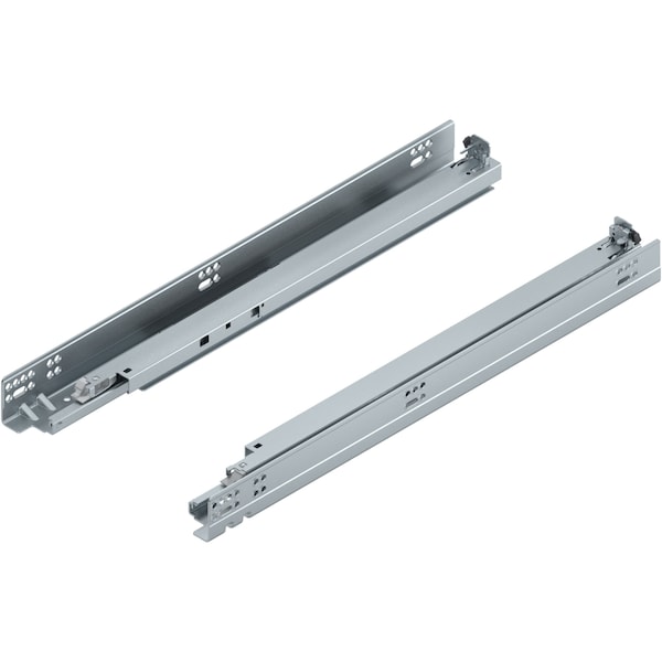 Blum 21in Full Extension Zinc Soft-close Tandem Drawer Slide, 100 Lbs ...