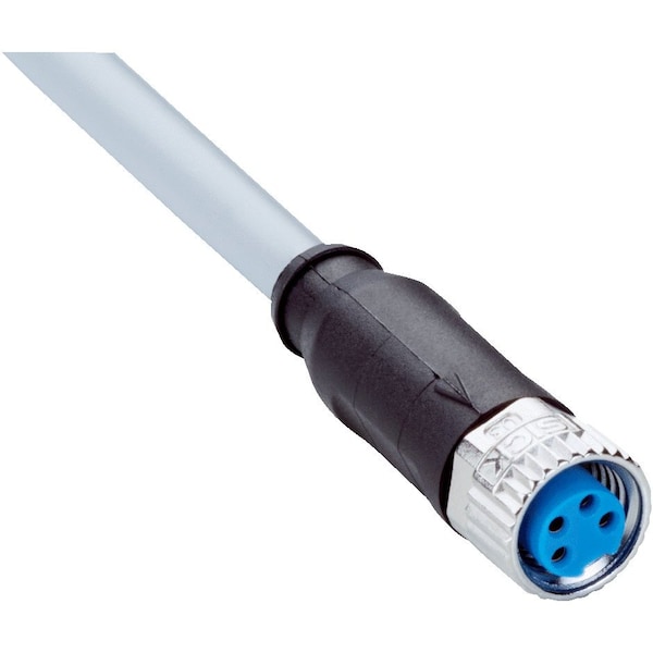 Sick Sensor/Actuator Cable, 4-wire, Unshielded Type, 2 m L 4.8 mm Dia ...