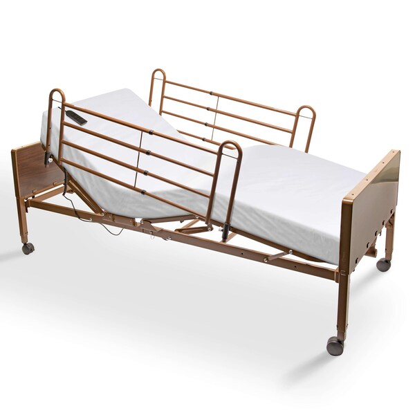 Proheal Fully-Electric Adjustable Homecare Bed, Spring Deck and Full ...