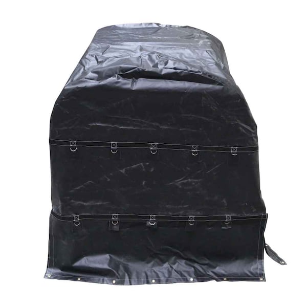Us Cargo Control Heavy Duty Tarp, Black HCT666-BLK | Zoro