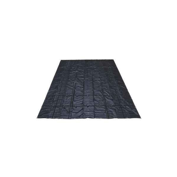 Us Cargo Control Tarp, Black, PVC Coated Polyester LST20166-BLK | Zoro
