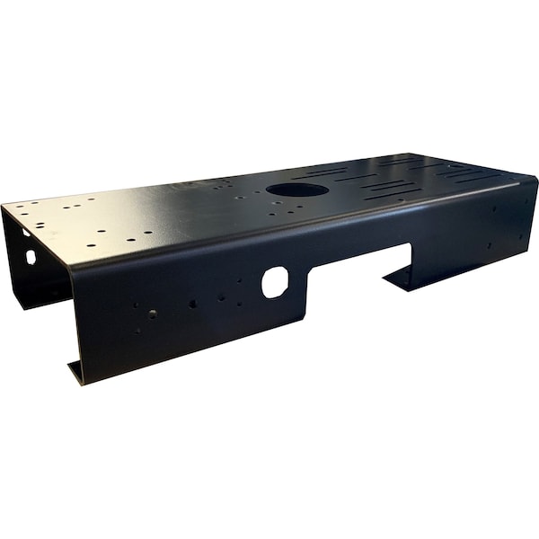 Compressor Base Stand Industrial Gold 32 Inch Long Universal Compressor Steel Mounting Base ...