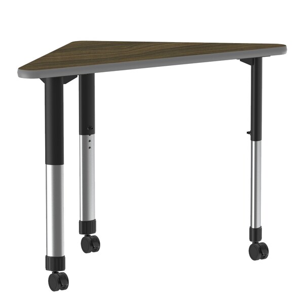 Correll HPL Collaborative Desk - Casters - Wing AD3041TF-WING-01-09-13 ...