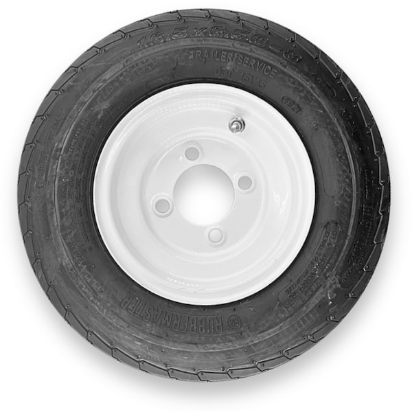 Rubbermaster - Steel Master Rubbermaster 16.5x6.50-8 6 Ply Highway Rib ...