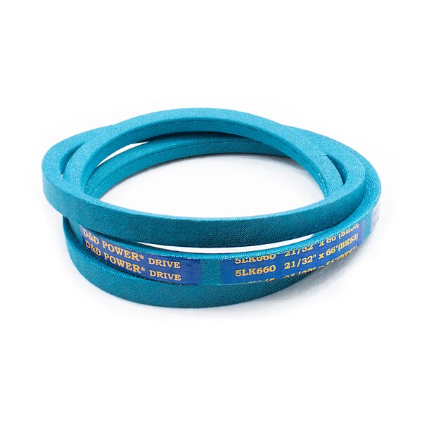 thumbnail interactive-video image 1 of D&D PowerDrive 5LK660 Aramid V-Belt – Heavy-Duty 5/8" X 66" 1 of 1