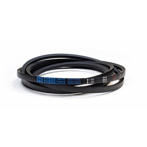 D&D DURA-PRIME B187 V-Belt - 5/8" X 190" Vbelt For Industrial & Agricultural Use