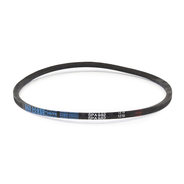 SPA982 V-Belt - 13x982mm, Narrow Profile, DIN 7753/1 Compliant - PIX Brand-700856