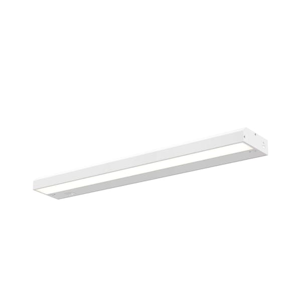 Dals 30 Inch Hardwired LED Under Cabinet Linear Light HLF30-3K-WH | Zoro