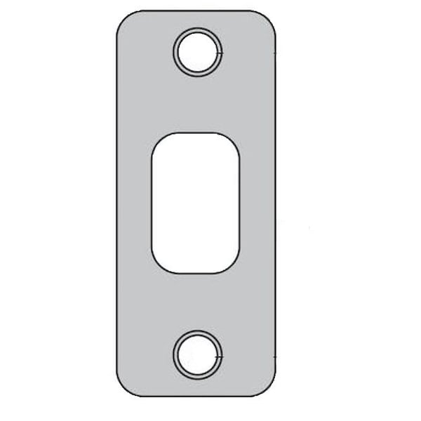 Kwikset Deadbolt Strike, Satin Nickel Blackened 85279-15A | Zoro