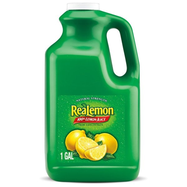 Re Lemon Realemon Realemon Lemon Juice 128 fl. oz., PK4 10090964 | Zoro