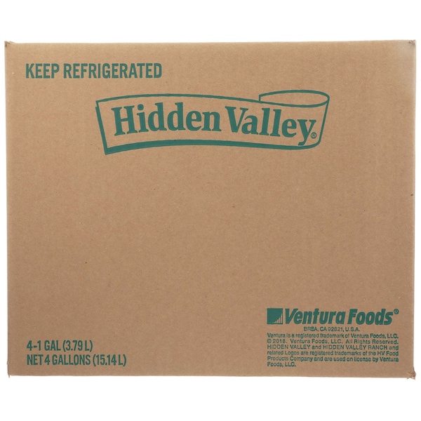 hidden valley golden honey mustard dressing Hidden Valley Golden Honey Mustard Dressing Bulk, 1 Gallon, 4 Per Case
