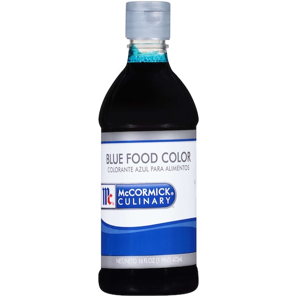 Mccormick McCormick Blue Food Color 1 Pint Bottle, PK6 930641 | Zoro