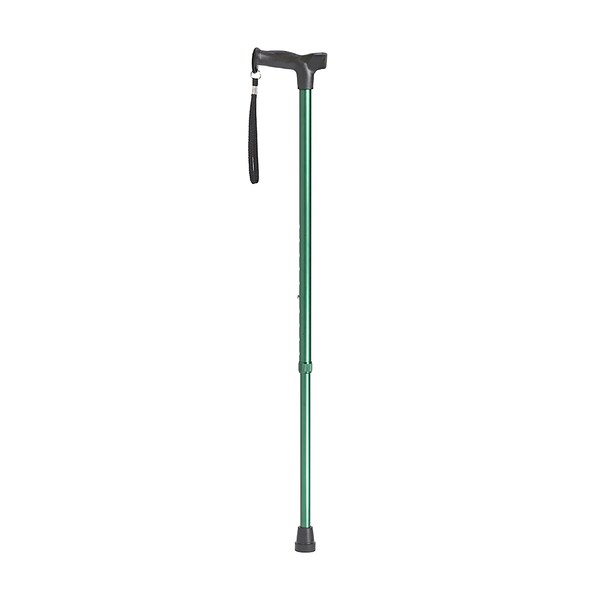 Drive Medical Comfort Grip T Handle Cane, Forest Green rtl10336fg