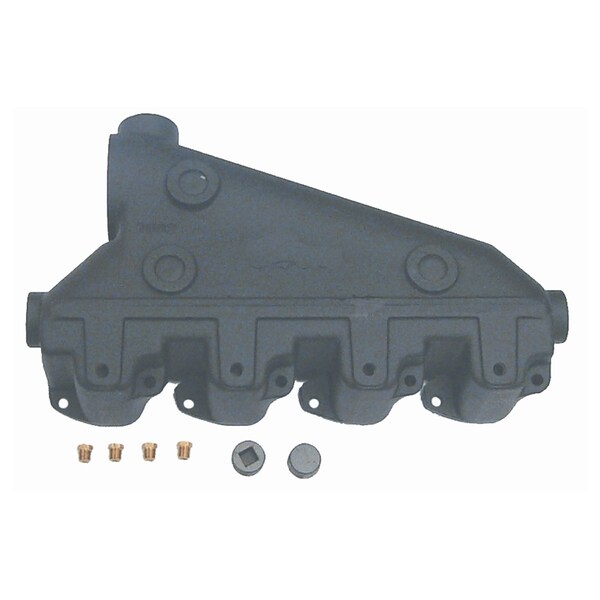 Sierra International Large Manifold 18-1953-2 - Compatible With GM V8 Marine Engines 305 350 377 CID