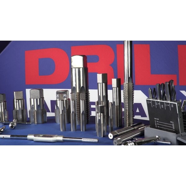 DWT Series Drill America 7//16-20 High Speed Steel Bottoming Tap