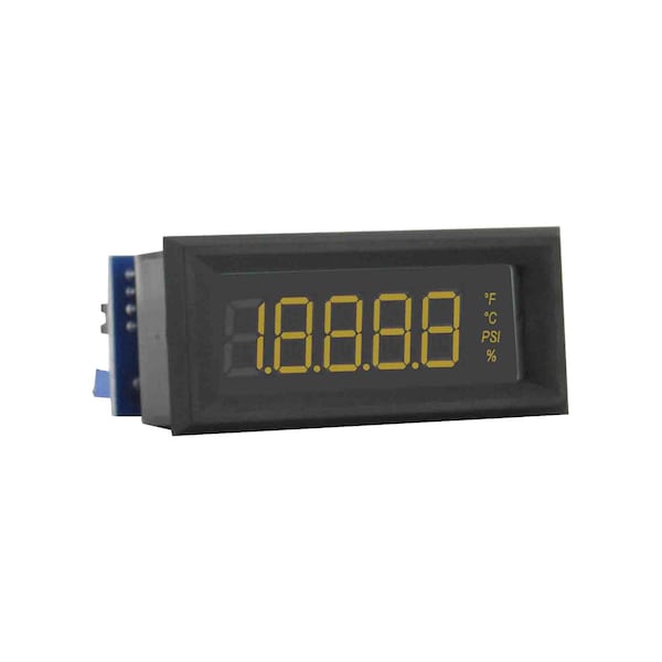Dwyer Instruments LCD Digital panel meter, loop powered 4 to 20 mA ...
