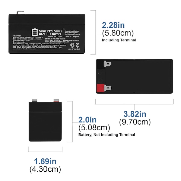 Mighty Max Battery for Jump n Carry JNC660 JNCAIR JNC 660 JNC4000