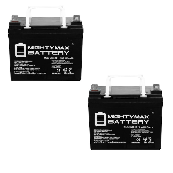 12V 35AH INT Replacement Battery for Scooter Pride Mobility Jazzy Select