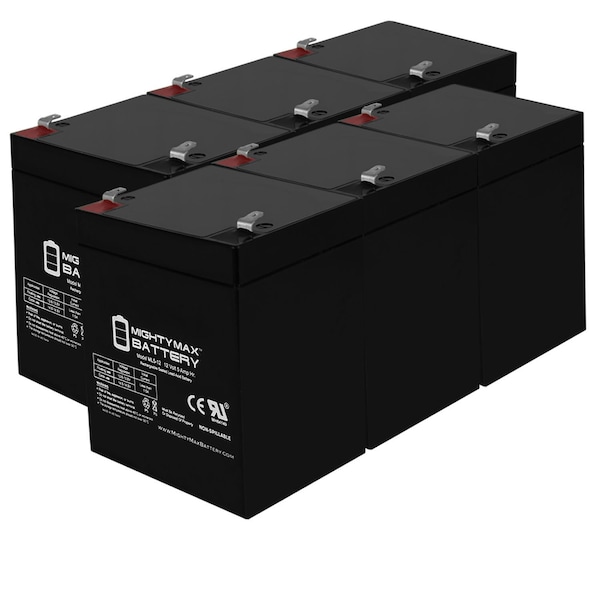 12 V Battery Mighty Max Battery 12V 5Ah F2 SLA Battery Replaces Chamberlain 4228 Garage Door Batterie 12v